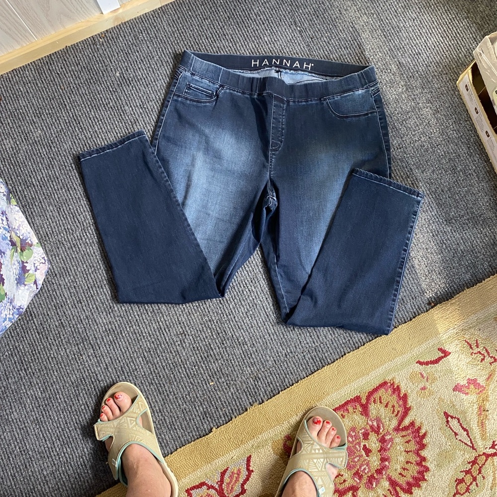 Hannah Women's Dark Blue Jeggings